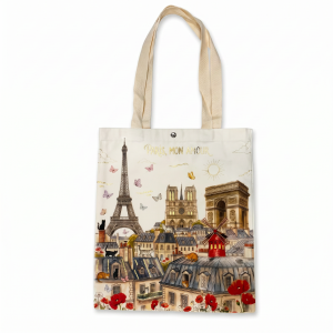 SAC COTON PARIS MON AMOUR